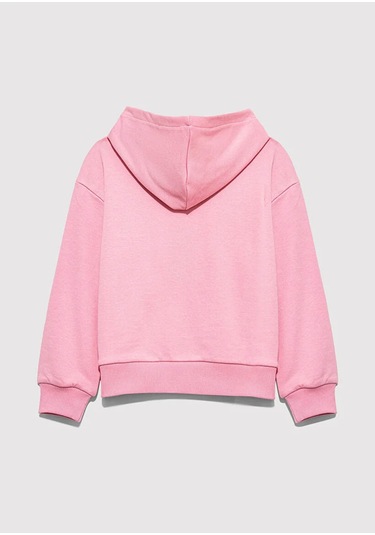 Mavi Loose Fit Pembe Kız Çocuk Sweatshirt M7s10147-70972 Pembe Mavi Loose Fit Pembe Kız Çocuk Sweatshirt M7s10147-70972 Pembe
