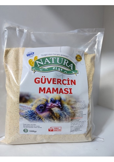 Natura Plus Güvercin Elle Besleme Maması 1 KG