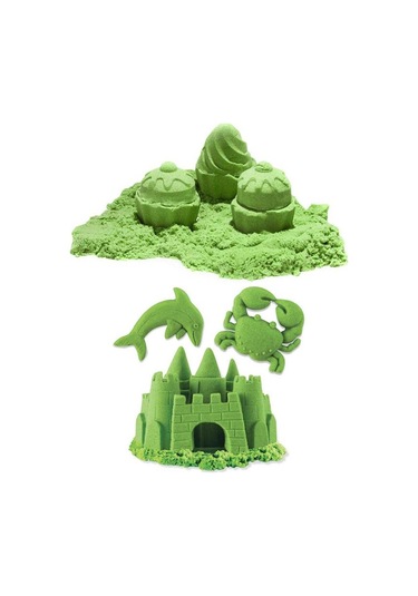 Bubu Kinetik Kum 1000 Gr Yeşil Ku0009