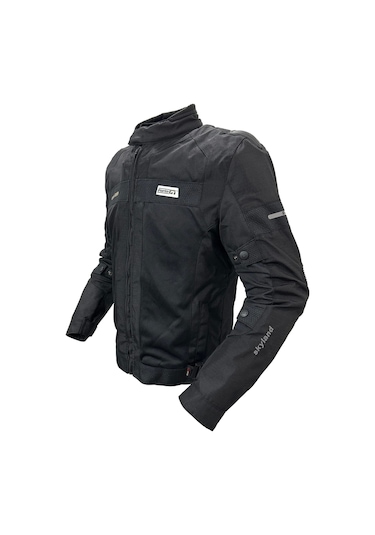 Forte Gt 4 Mevsim Skyland 1079 Kısa Titanyum Korumalı Ceket Siyah
