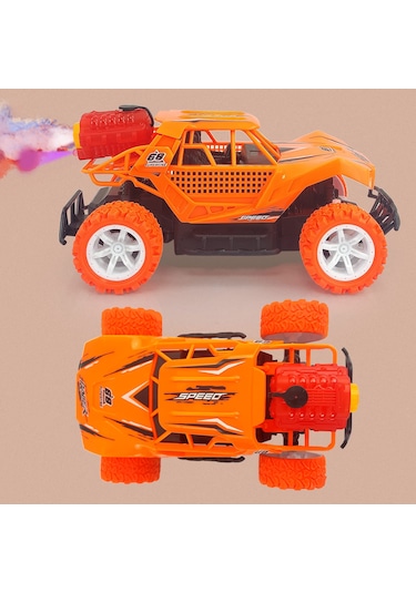 Mt66 Uzaktan Kumandalı Şarjlı Duman Atan Işıklı Jip Oyuncak Araba