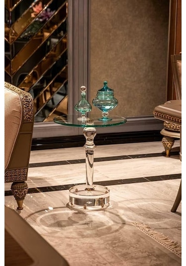 Dulda Akrilik İris Sehpa Şeffaf