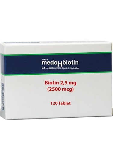 Dermoskin Medobiohtin Tablet 25 Mg 120 Tablet