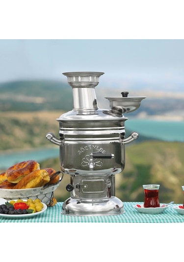 Sözenler Ks 11 İle Tasima Cantasi Krom Semaver Kömürlü 4 Lt.