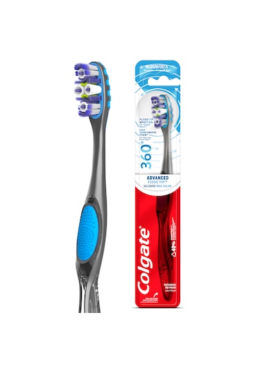 Colgate 360° Advanced Gelişmiş 4 Bölgede Etkili Temizlik Diş Fırçası Medium