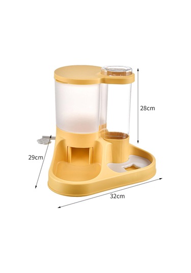 Suntek Birden Fazla Evcil Hayvan Için Büyük Kapasiteli Sarı