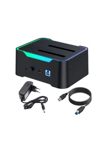 3.0 Hdd Klonlama İstasyonu 2.5" 3.5" Sata Harddisk Kopyalama Docking Kutusu