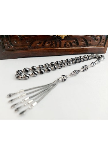 Erzurum Oltu 12 Yarma Ahmet Çelebi Usta İşi Tesbih Ölçü 8x12