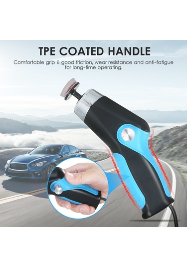 Lemestar 60w Mini Cila Makinesi - 8500 Rpm Ayarlanabilir Hız, Araç Yüzey Parlatma Ve Çizik Giderme İçin Profesyonel Set 111 Karakter