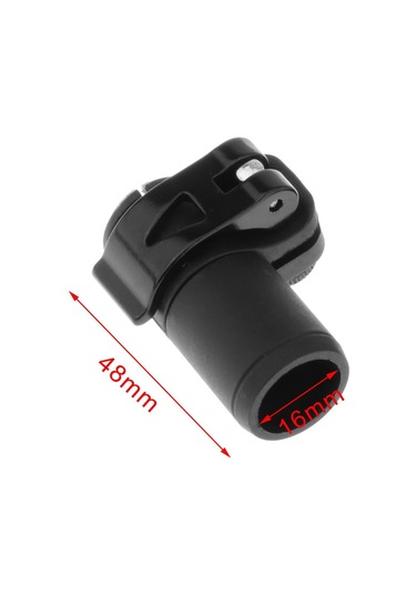 Homyl Yürüyüş Direği Kilidi Hızlı Kilit Siyah-toka-16mm Siyah Toka 16mm