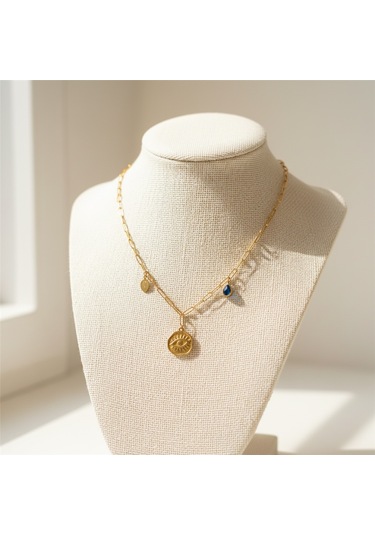 Eclipse Charm Kolye Çok Renkli