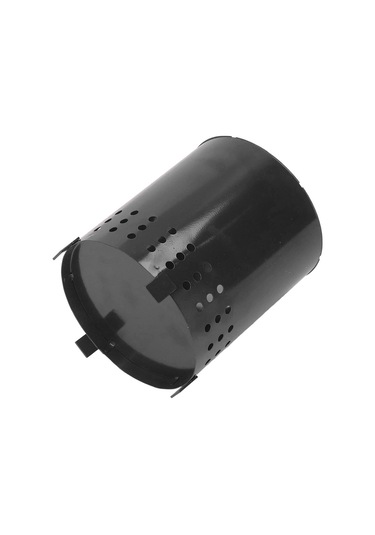 Tenfowee Taşınabilir Demir Isı Kaynağı - Doğal Yakıt İle Verimli Isıtma - Ev Ve Kamp İçin - 13x13x16cm Gri