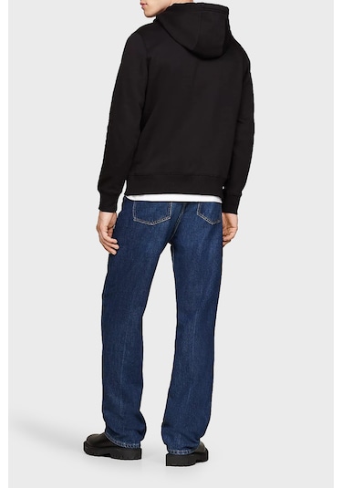 Tommy Hilfiger Erkek Sweat Mw0mw37361 Bds Siyah Siyah