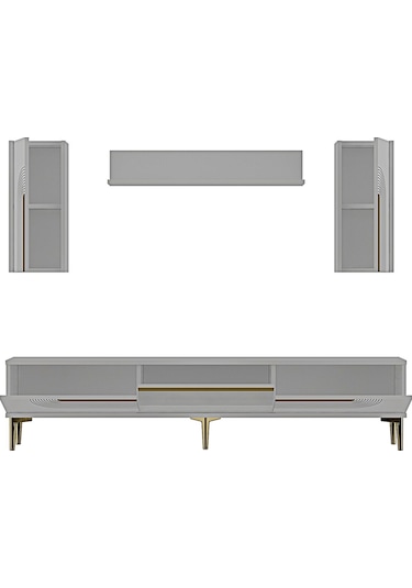 Tvr1803bg - Meyra Tvr180 Ünitesi Takım Beyaz-gold 180cm Beyaz-gold