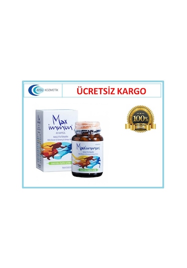 Max Immun 40 Kapsül Multivitamin