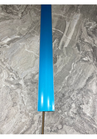 Alüminyum 6 Cm Kapı Eşik Profili Parke Kapı Altı Çıtası Yapışkanl