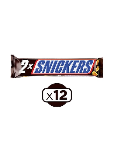 Snickers Yer Fıstıklı Çikolata 12 x 80 G