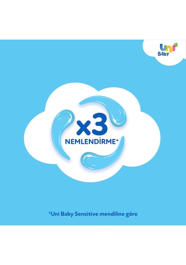 Uni Baby Vücut Temizleme Havlusu Xxl 5'li 250 Yaprak