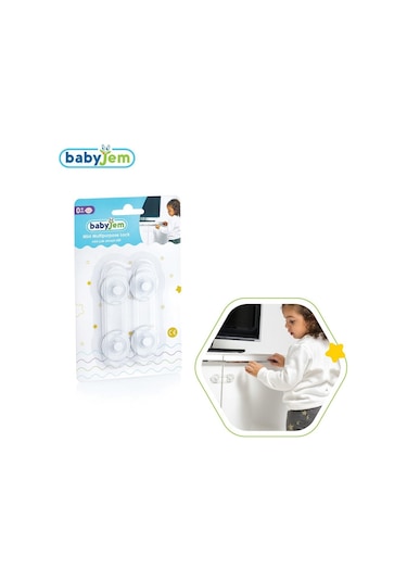 Babyjem Mini Çok Amaçlı Kilit 2 Adet