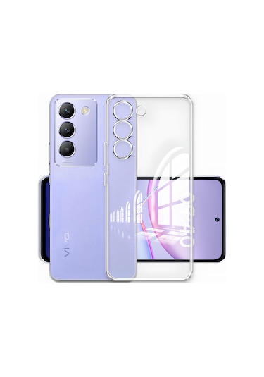 Vivo V30 Lite Premium Şeffaf Silikon Kılıf