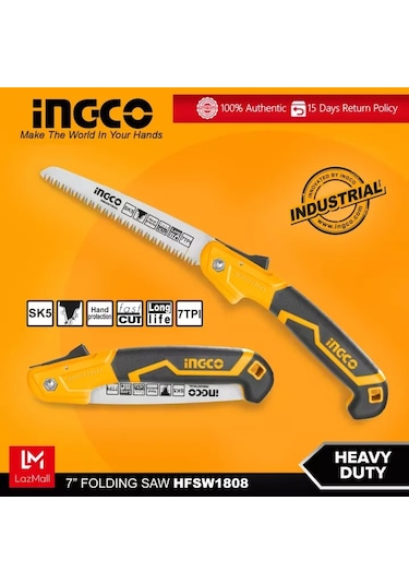 Ingco Industrıal Hfsw1808 Katlanabilir Bağ Budama Testeresi 180Mm