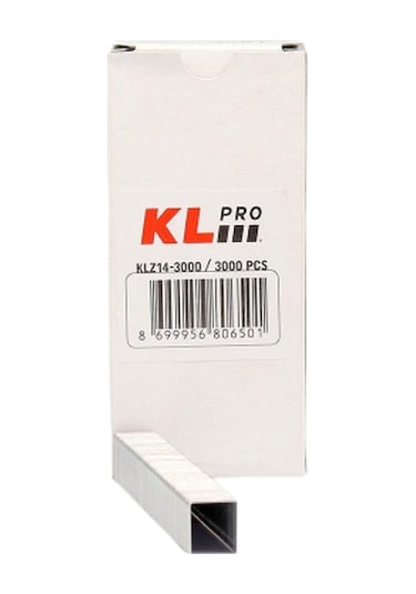 Klpro 14mm Havalı Zımba Tabanca Zımbası 3000 Adet Klz14