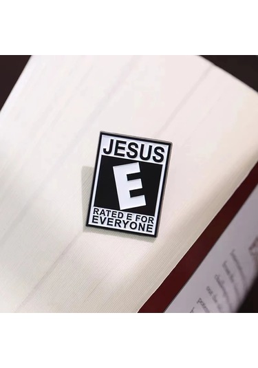 Jesus Christianity Emaye Iğneler Retro Vintage Yafel Rozet Broş Toptan Metal Style 2 Style 2