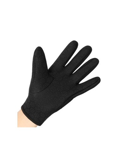 Neopren Kaymaz Dalış Yüzme Sörf Yelken Kayak Eldiveni 1.5Mm Siyah