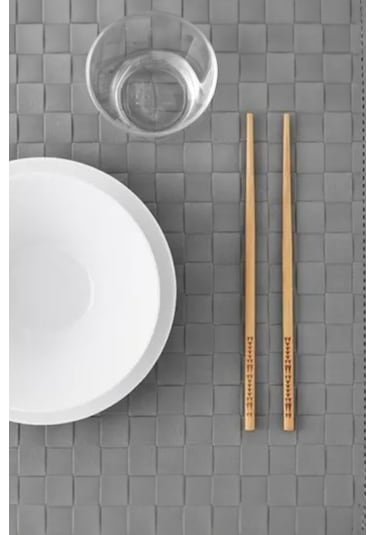 Thentech Çubukları 10 Adet Chopstick Ahşap