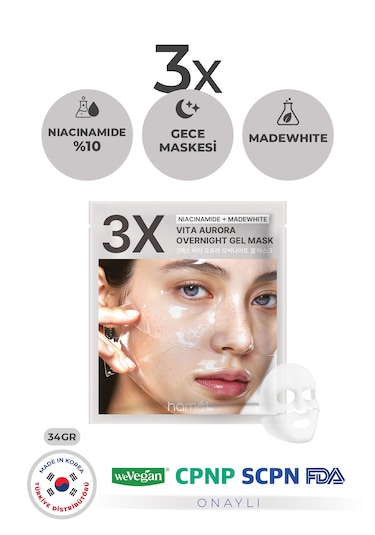 Vita Aurora Overnight Mask Yoğun Onarım Jel Gece Maskesi