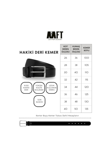 Mft Leather Hakiki Deri Erkek Örgü Esnek Kemer 3,5cm, Beyaz 9861 Beyaz