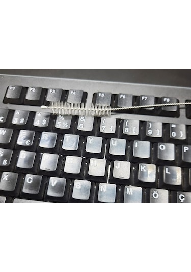 3 Lü Pratik Fırça Esnek Bükülebilir Klavye Mouse Arası Temizlik