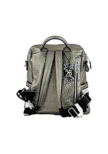 Kriste Bell Kadın Sırt Çanta Pewter 26457 Bej