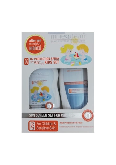 Mineaderm Protection Kids Güneş Kremi Spf 50+ 200 ML + After Sun 115 ML