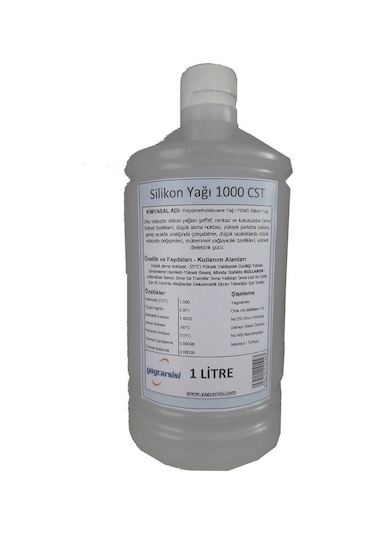 Silikon Yağı 1000 Cst 1 KG