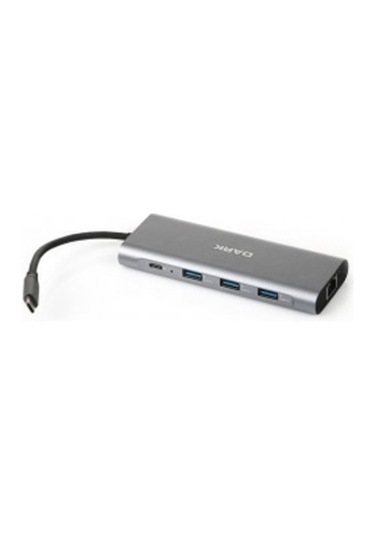 Dark Dk-Ac-U31X36 USB 3.1 Type C To 9 In 1 Hdmı Rj45 3XUSB 3.0 Pd