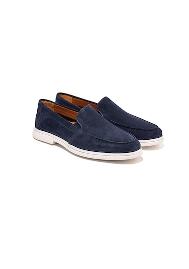 Sneaker Erkek Og-481 John May Laci Süet Lacivert