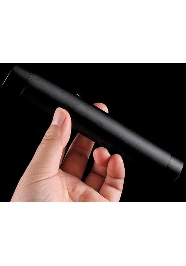 Falconetti Rd03 Alüminyum Tekli 64 Ring Puro Kılıfı Puro Kutusu Siyah