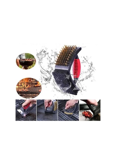 EPİNOX PROFESYONEL BARBEKÜ FIRÇASI SÜNGERLİ (BFS-02)