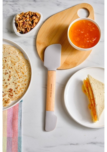 Karaca x Refika Gadgets Çift Taraflı Ahşap Spatula