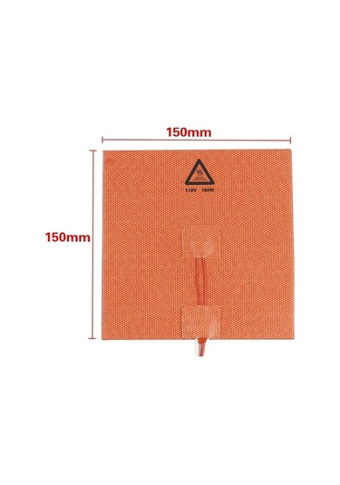 Trendooze Homyl 3d Yazıcı Isıtmalı Silikon Yatak 110v 180w 150x150mm Beyaz 150x150mm