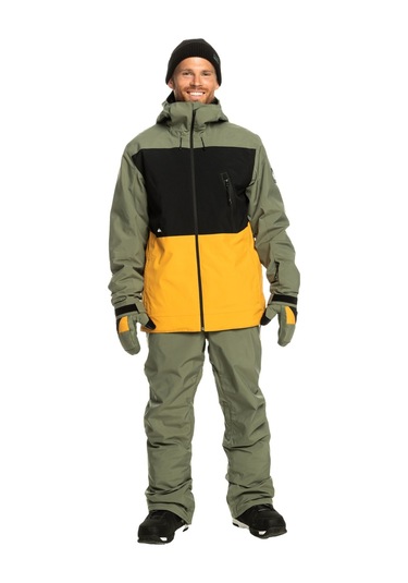 Quiksilver Estate Erkek Snowboard Pantolonu Yeşil