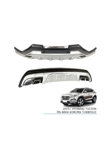 Hyundai Tucson Ön-arka Tampon Koruması 2015-2018 Model 2