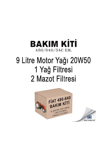 FİAT TRAKTÖR 480,640,54C BAKIM KİTİ