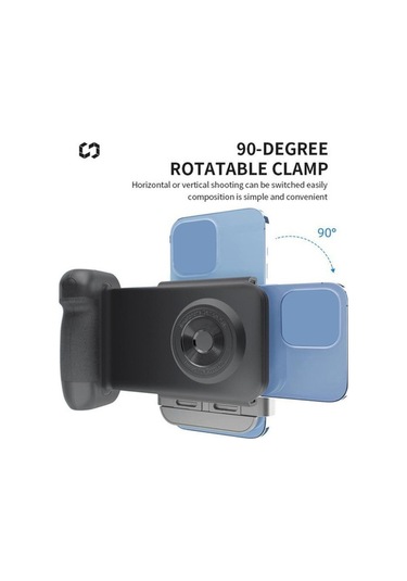 Pazly Manyetik Dönen Telefon Tutucu 15w Kablosuz Hızlı Şarj, Bluetooth Kumandalı, Video Çekim Ve Canlı Yayın Aksesuarı/