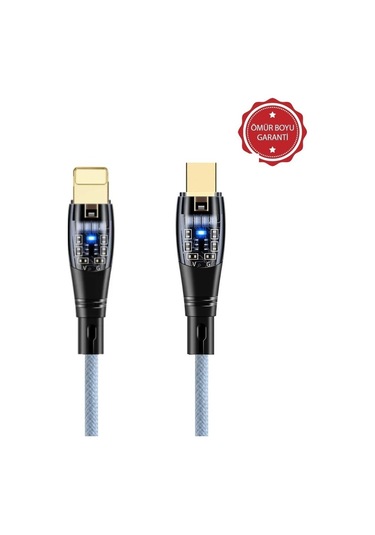 Schitec 6a 20w Type-c To Lightning 1m Hızlı Şarjkablo Mavi Yk255m