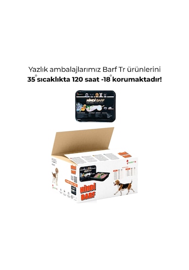 Barftr Hindi Barf Köpek Maması 16 x 500 G