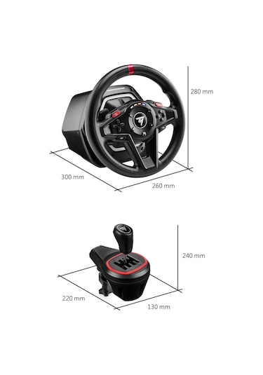 Thrustmaster Pc Ve Xbox T128-x Tm-rw4460267 Shifter Direksiyon Seti