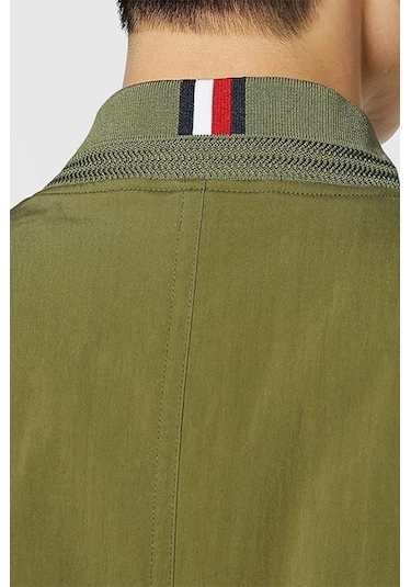 Tommy Hilfiger Erkek Authentıc Bomber Ceket Yeşil