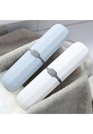 Sones Açık Hava Seyahat Taşınabilir Diş Macunu Diş Fırçası Ev Depolama Bardak Kutusu Kasa Beyaz Diğer